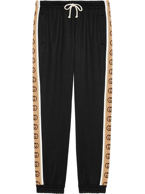 gucci jogging pants green|farfetch gucci tracksuit.